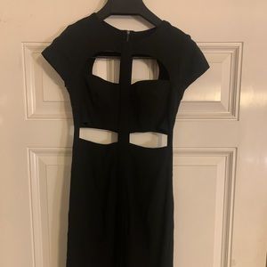 BCBG MaxAzria CutOut Midi Dress